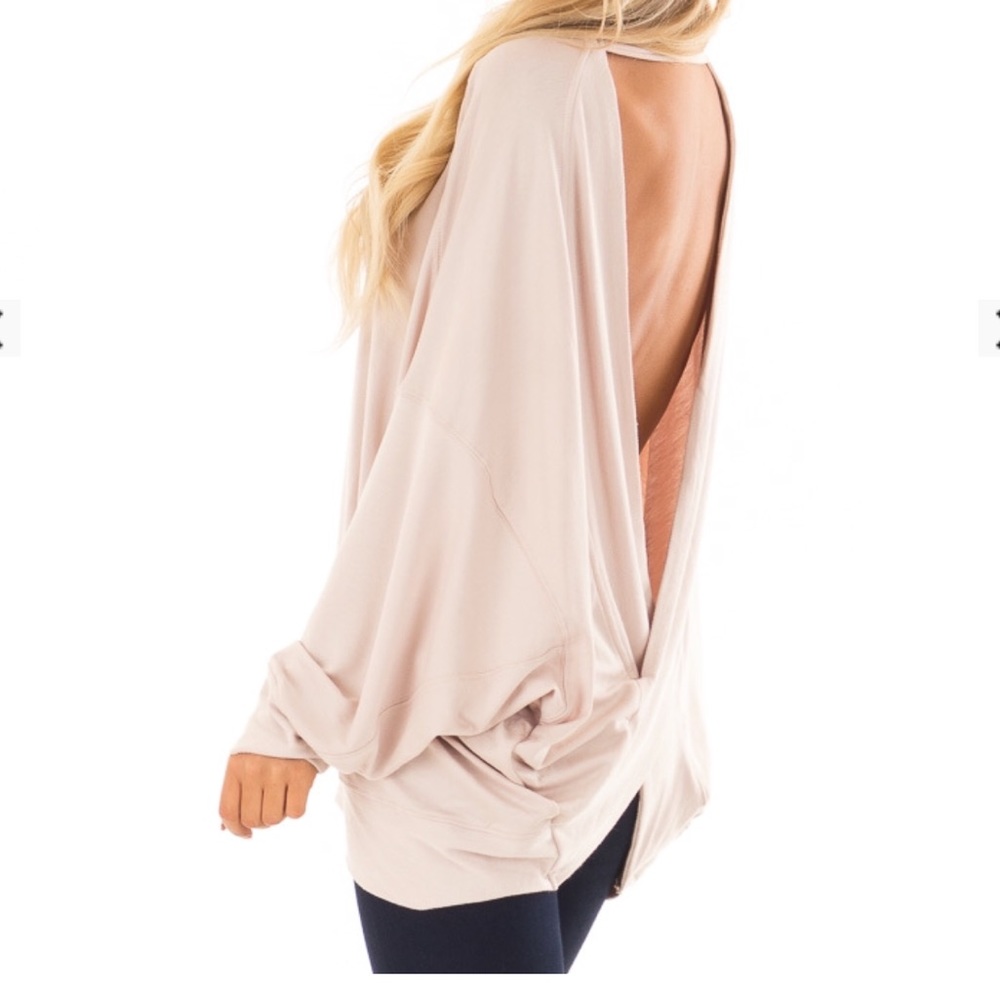 LAST 1❤️Dusty Blush Long Sleeve Top - Picture 3 of 8